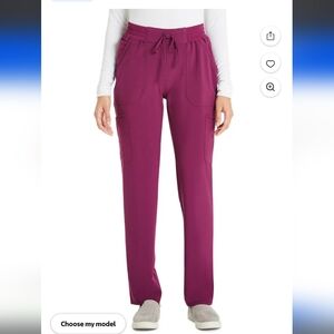 Scrubstar Purple Cargo Pants with Relaxed Fit